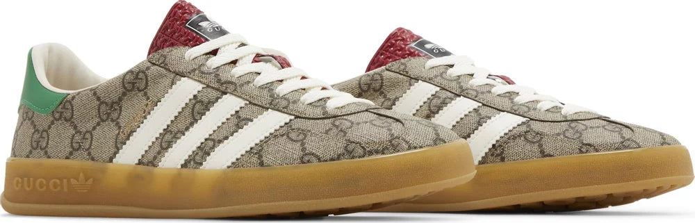 ADIDAS GAZELLE X GUCCI GG MONOGRAM BEIGE